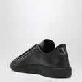 Black leather Royco sneakers