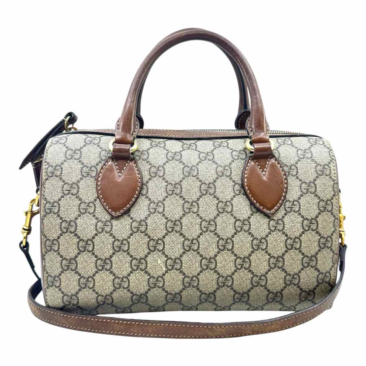 GUCCI Brown Leather Handbag