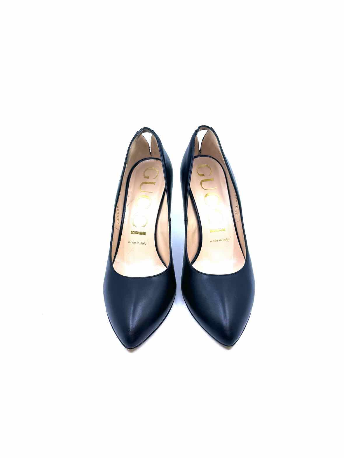 GUCCI Size 8.5 Black Pumps