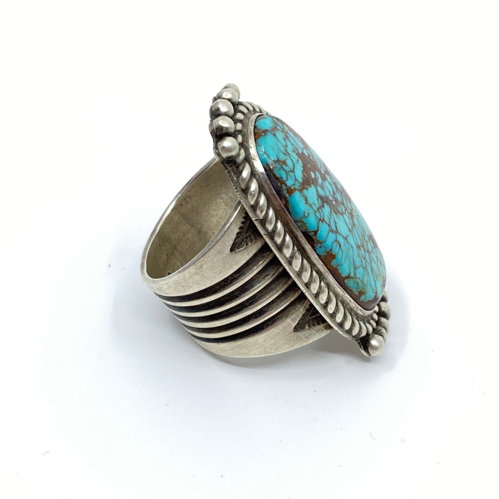 NAVAJO Indian Mountain Turquoise Ring