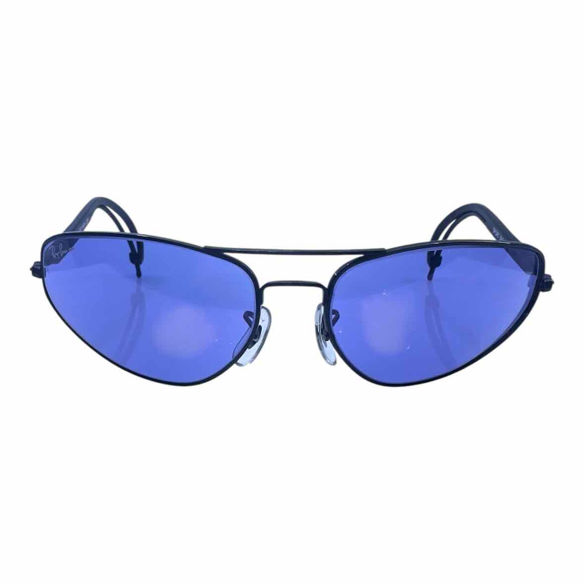 RAY BAN Purple & Black Cat Eye Solid Sunglasses