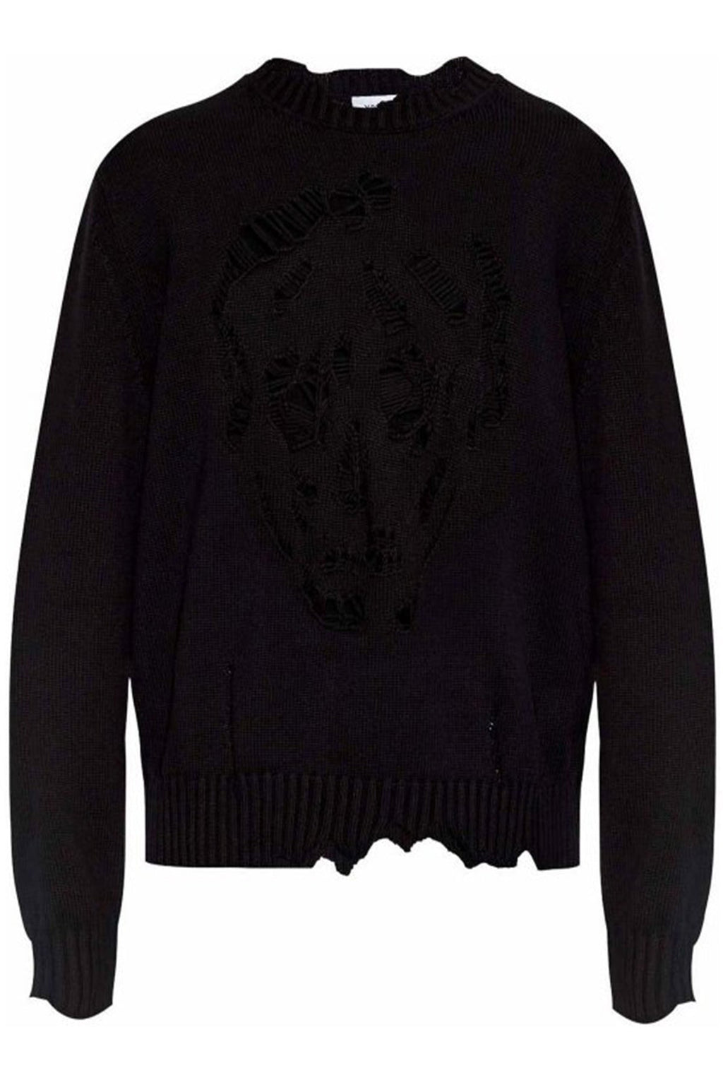 DISTRESSED SKULL JUMPER