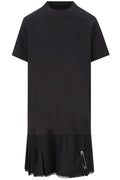 LAYERED DESTROYED T-SHIRT DRESS