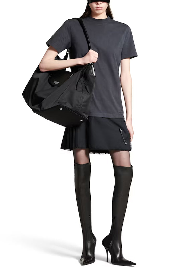 LAYERED DESTROYED T-SHIRT DRESS