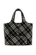 MEDIUM CHECK TOTE BAG