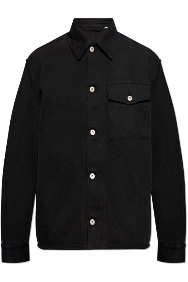 Long Sleeved Buttoned Denim Jacket – Burberry