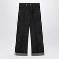 Indigo Jeans With Turn-ups
