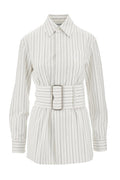 REGULAR FIT STRIPED COTTON SHIRT