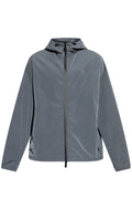 EKD LOGO NYLON HOODED ZIP-UP JACKET
