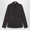 Brown cotton shirt