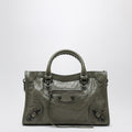 Le City small tote bag in military green