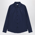 Blue cotton shirt with EKD