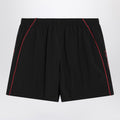 Black Technical Fabric Short With Logo