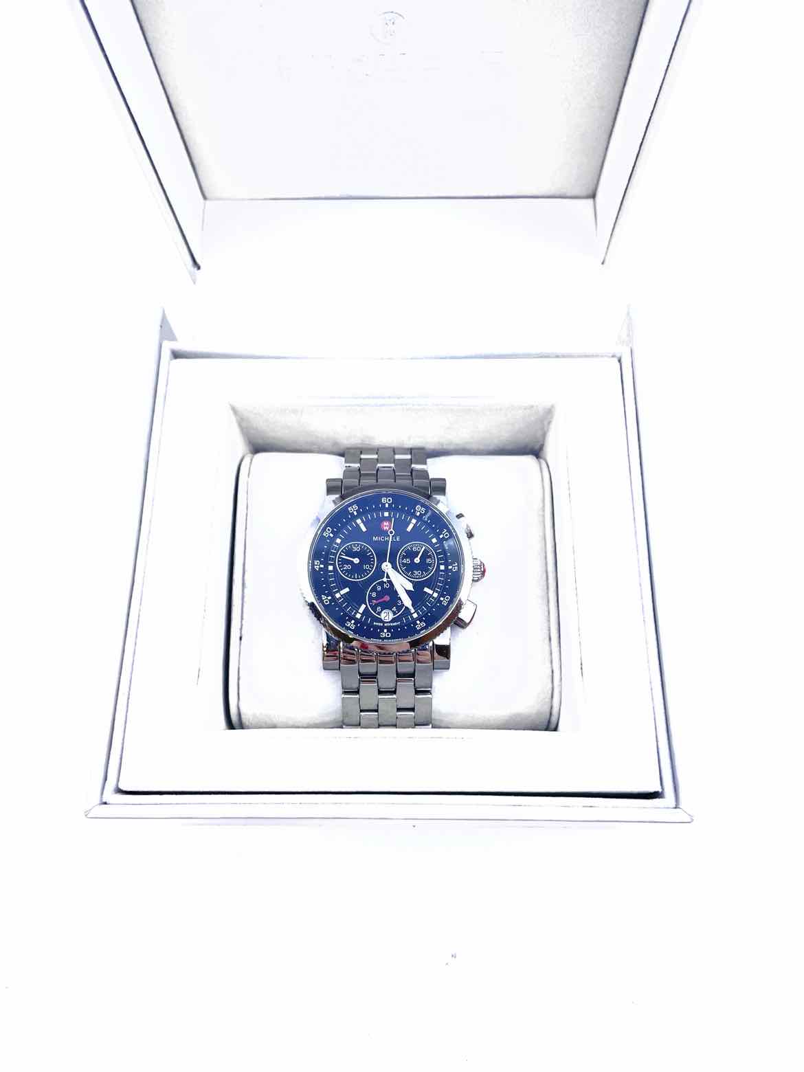 MICHELE Black & Silver Watch