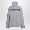 Denim And Fleece Cotton Jacket With Logo