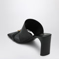 Black leather Bel Air sandals
