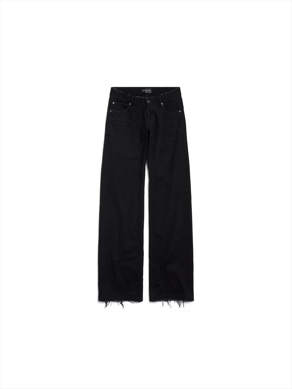 FITTED LOW-WAIST PANTS