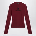 Ribbed burgundy Nano BB sweater