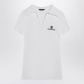 White short-sleeve Nano BB tank top