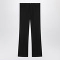 Black regular fit tailored trousers