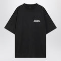 Black washed Masking Tape T-shirt with medium fit