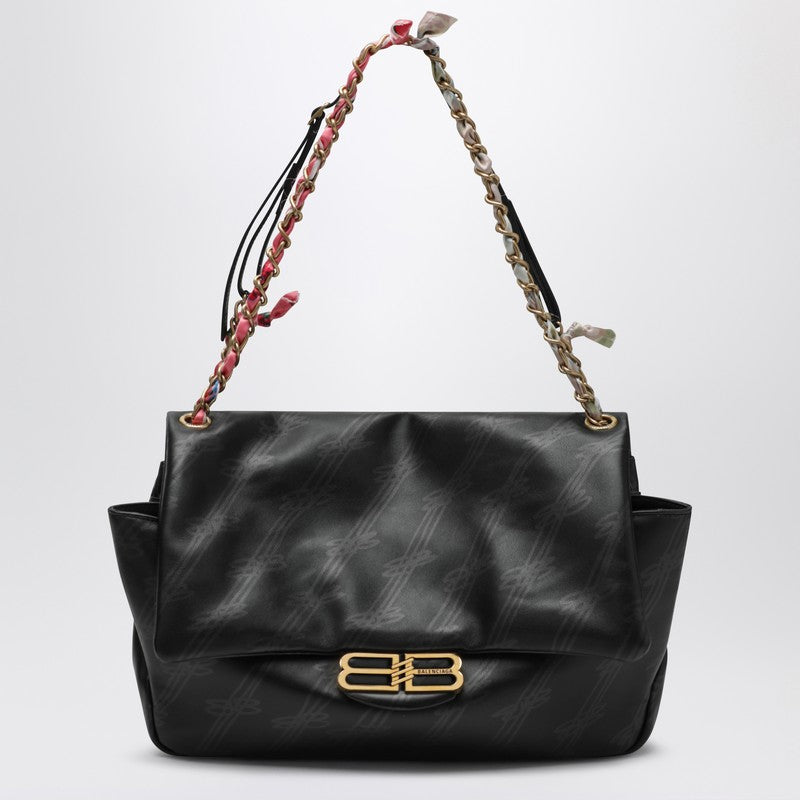 Darling medium black chain bag