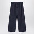 Reversible jogging trousers in cotton blend