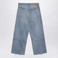 Light blue baggy jeans with rips