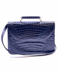 Black Alligator Handbag