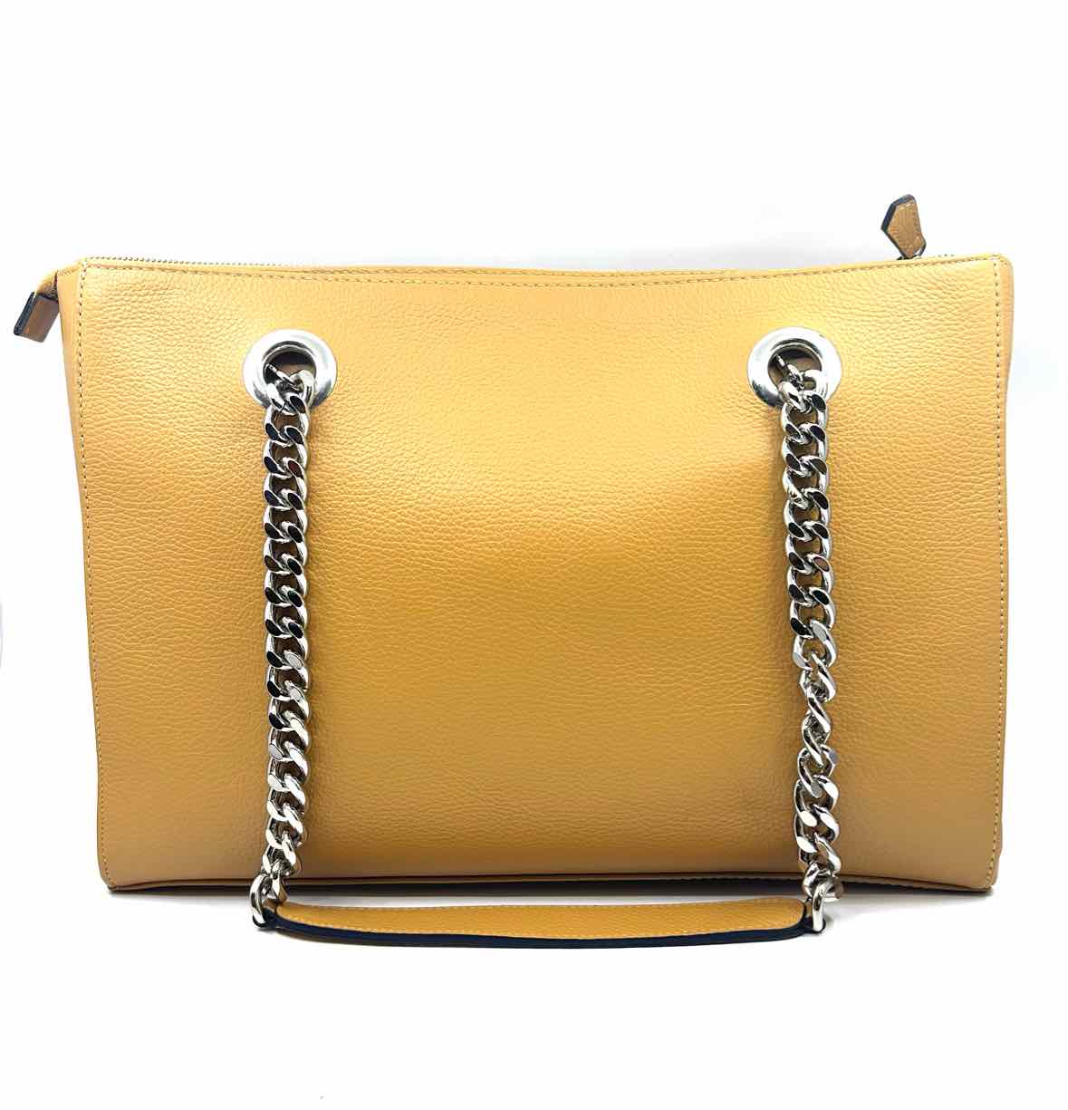 MARIO VALENTE Tan Leather Tote