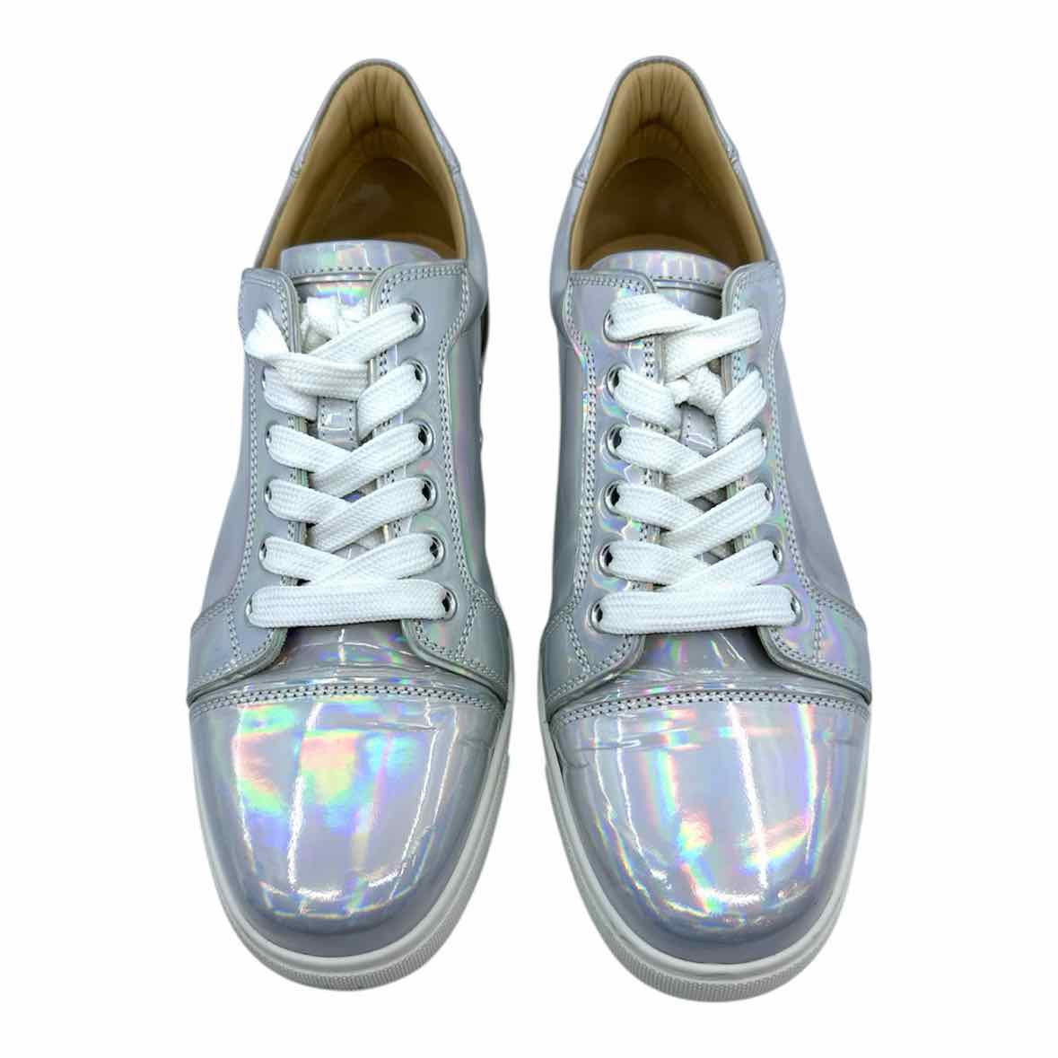 Louboutin Size 9 Silver Sneakers