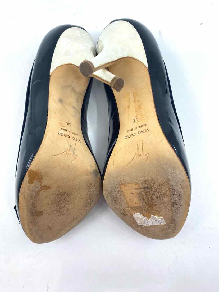 GIUSEPPE ZANOTTI Size 6 Black Pumps