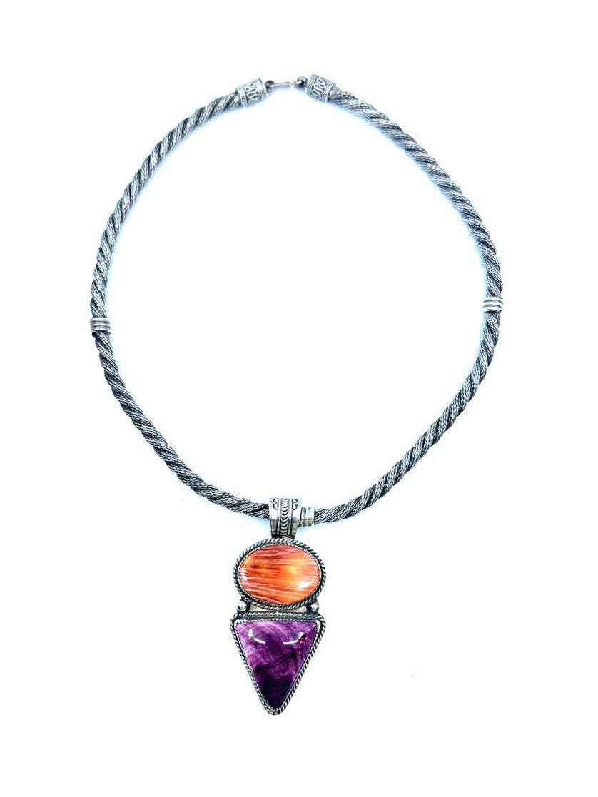 Sterling Agate Necklace