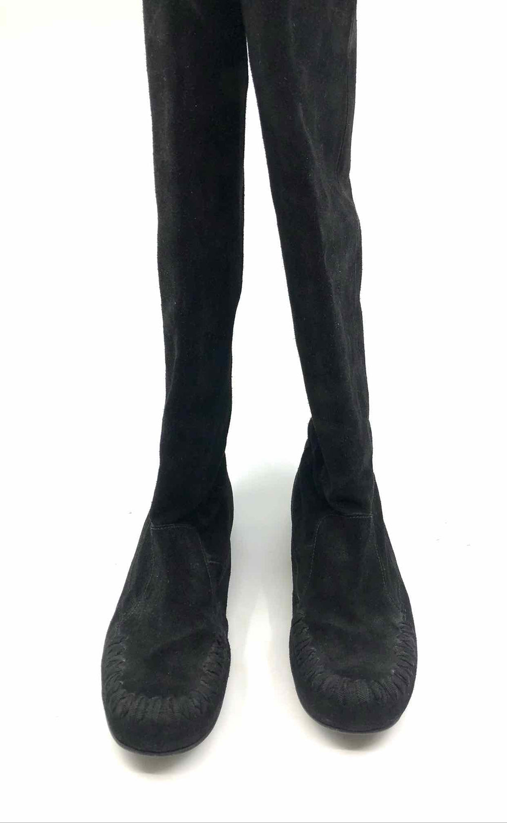LANVIN Woven Tall Boot | 7.5