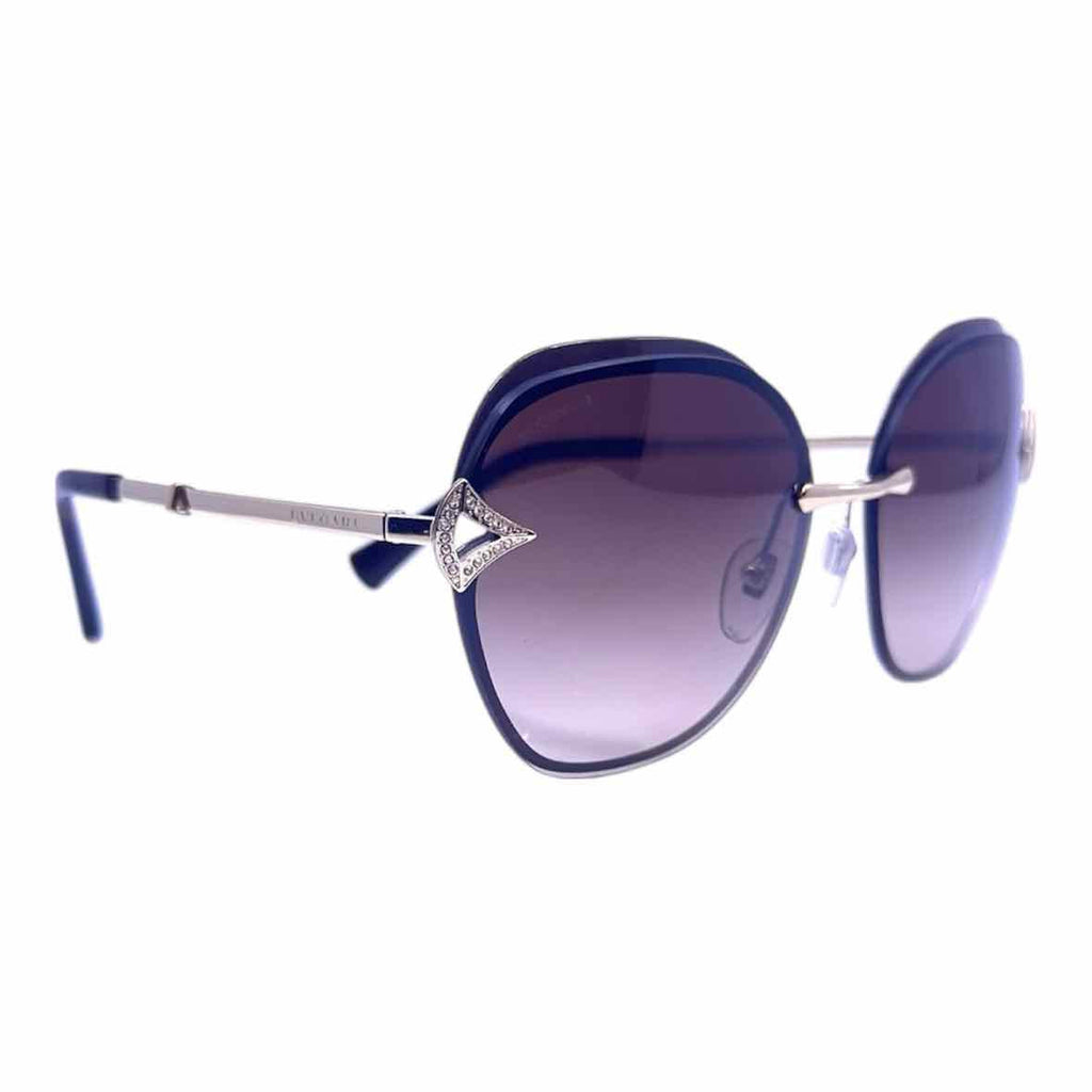 BVLGARI Brown Square Solid Sunglasses