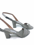 TABITHA SIMMONS Houndstooth Sandals | 8
