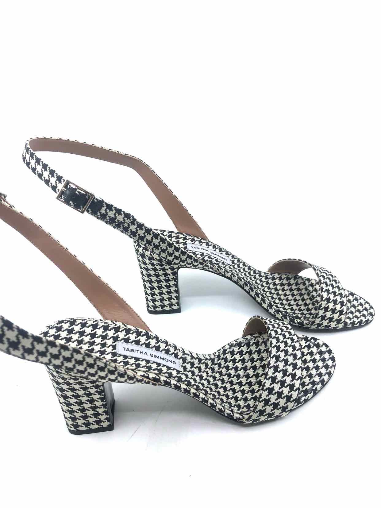 TABITHA SIMMONS Houndstooth Sandals | 8
