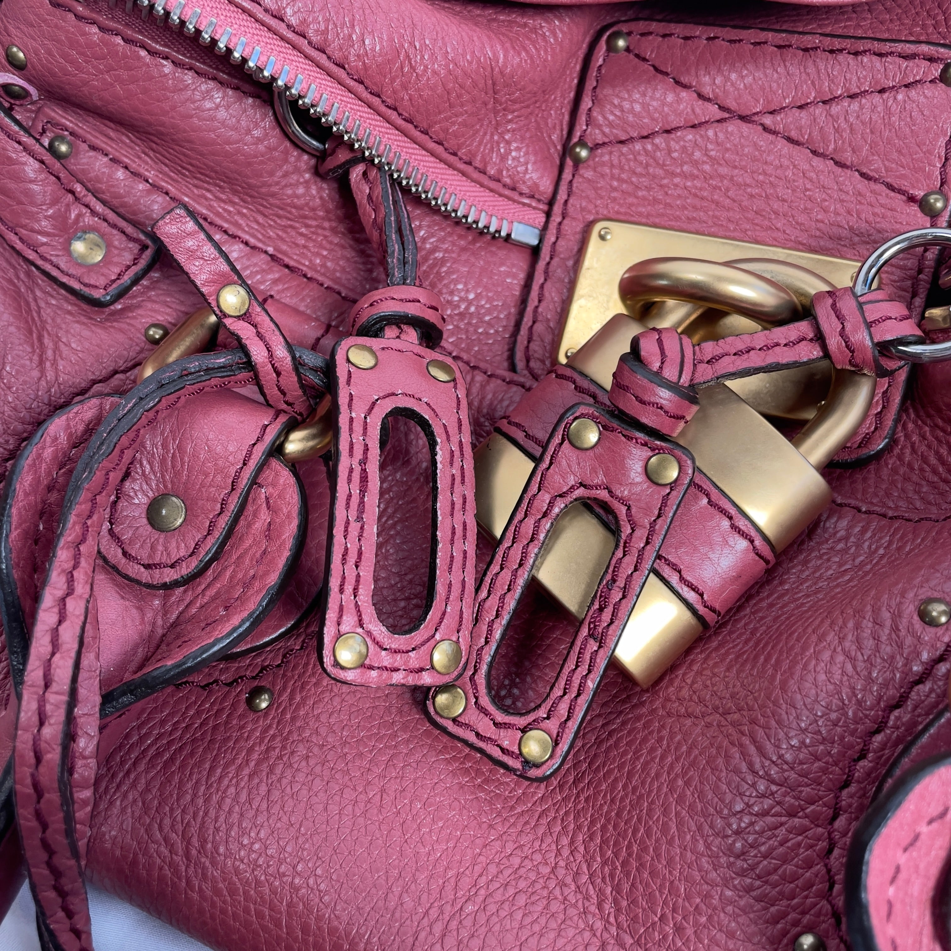 🔥 Pre-owned Chloé 2009 pink paddington 🔥