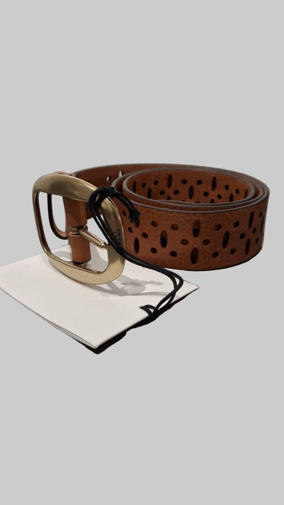 ISABEL MARANT DARA BELT COGNAC