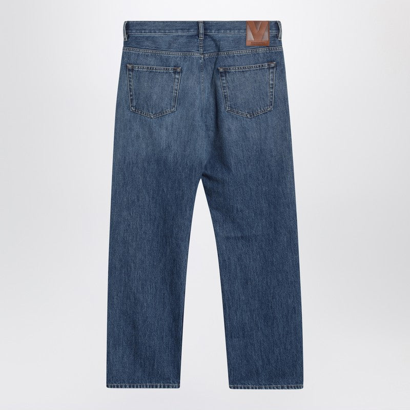 Medium-blue jeans