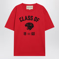 Red T-shirt with Panther print