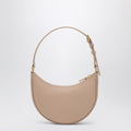 Pink leather Vlogo Signature mini hobo bag