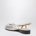 Valet Du Roi slingback ballerina ivory