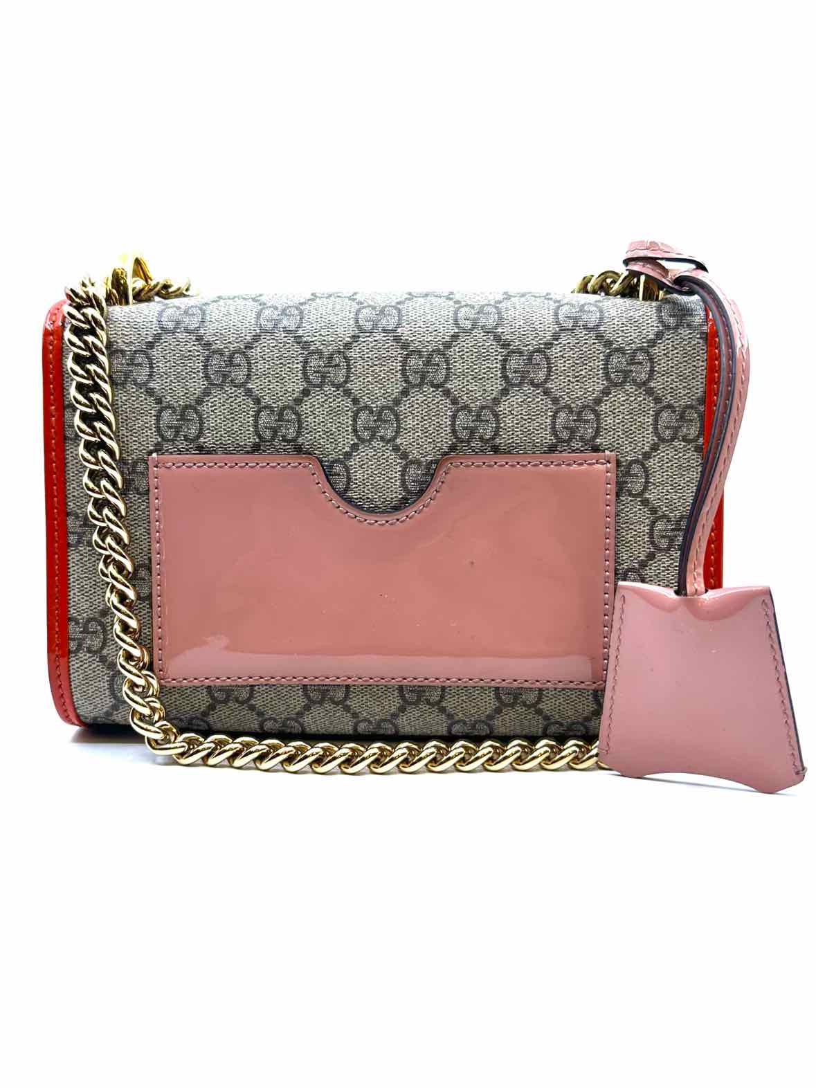 GUCCI Brown Coated canvas Monogram Handbag