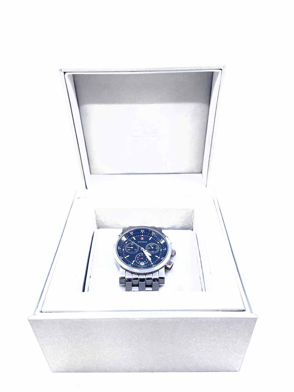 MICHELE Black & Silver Watch