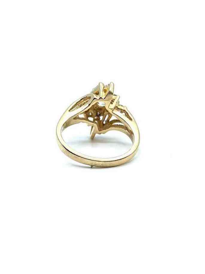 14K Diamond Gold Ring