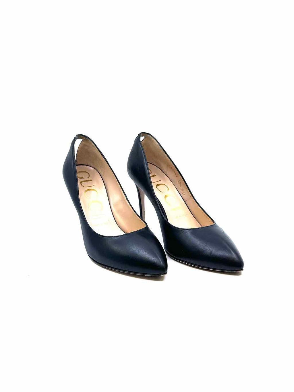 GUCCI Size 8.5 Black Pumps