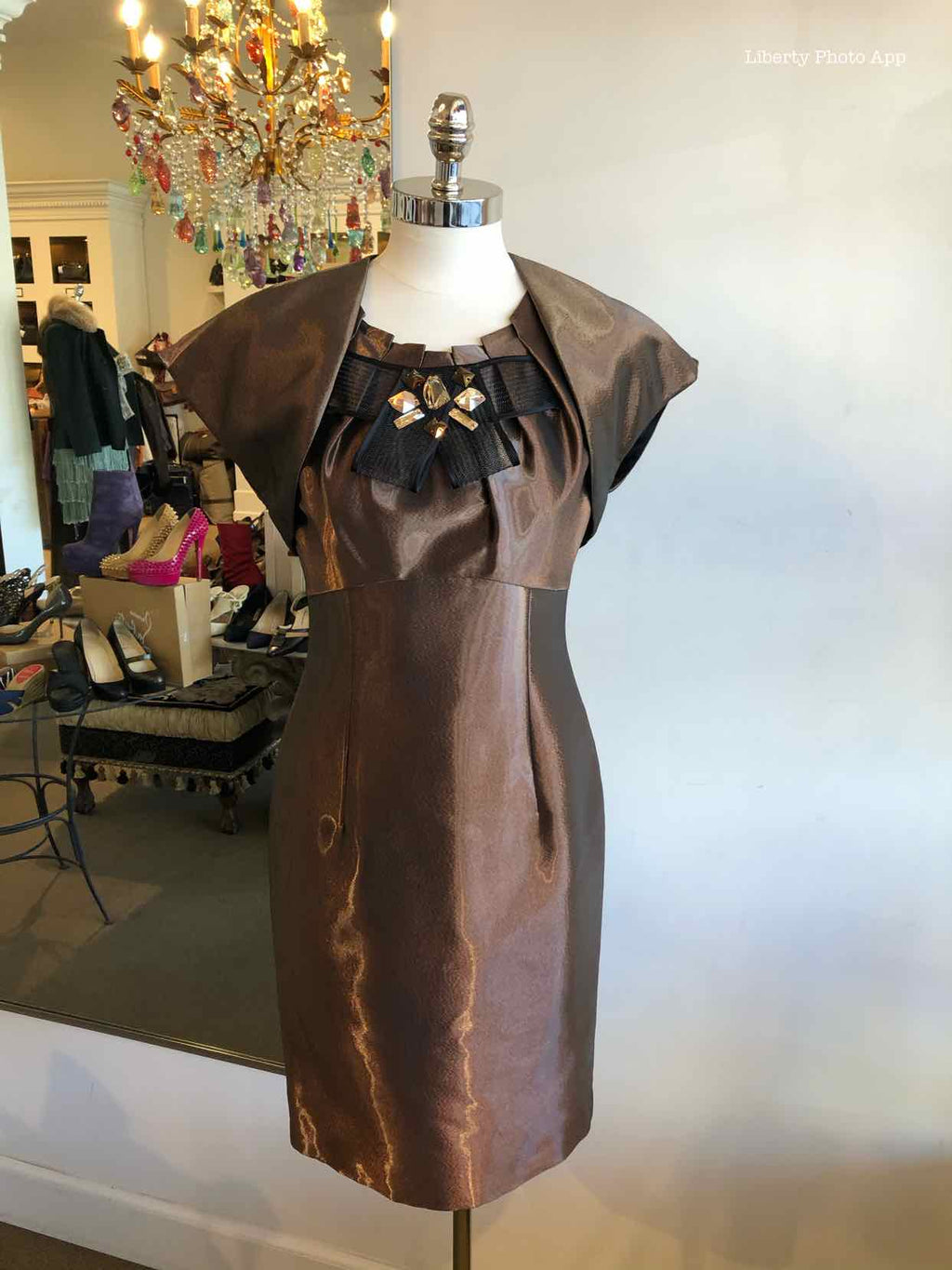 ESCADA Copper Dress Set | 4