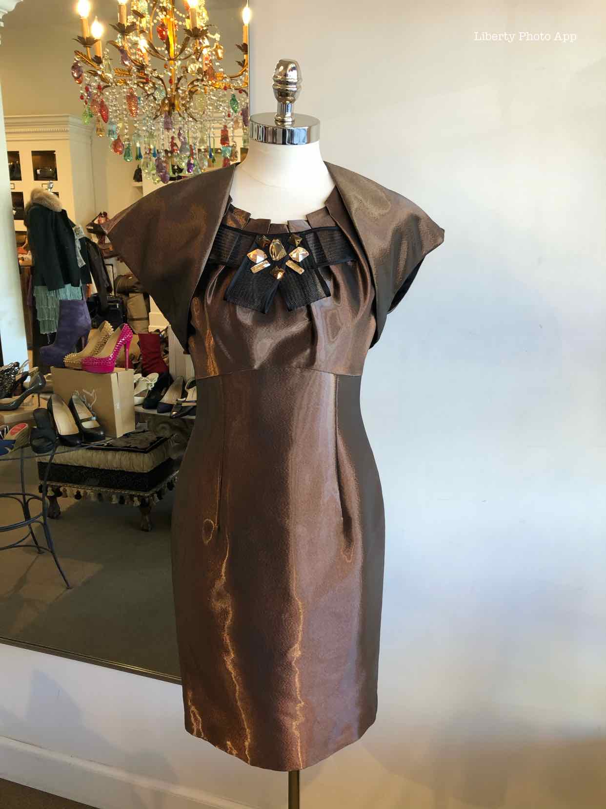 ESCADA Copper Dress Set | 4