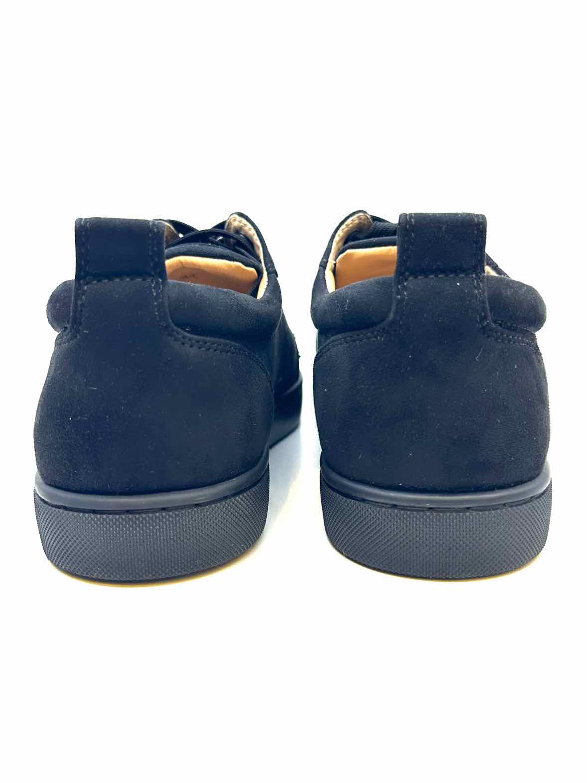 CHRISTIAN LOUBOUTIN Size 11 Black Suede Sneakers